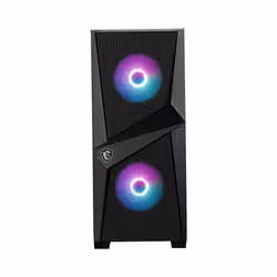 MSI MAGFORGE100R unité centrale Midi Tower Noir, Transparent - Vue supplémentaire 4