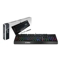 MSI VIGOR-GK20 clavier USB QWERTY Anglais Noir