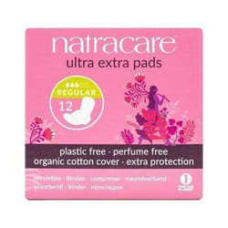 Natracare Serviettes Ultra Extra PADS 12 Units