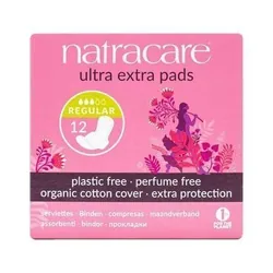 Natracare Serviettes Ultra Extra PADS 12 Units