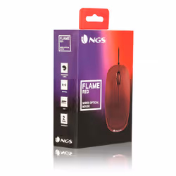 NGS Flame souris Ambidextre USB Type-A Optique 1000 DPI - Vue supplémentaire 5