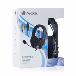 NGS MSX9 PRO Casque Avec fil Arceau Appels/Musique Noir - Vue supplémentaire 3