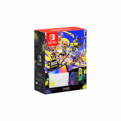 Nintendo Switch OLED Splatoon 3 Edition console de jeux portables 17,8 cm (7") 64 Go Écran tactile Wifi Multicolore - Vue supplémentaire 5