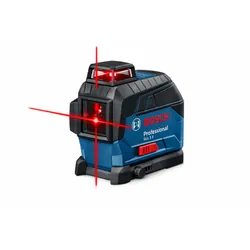 Niveau laser Bosch Professional GLL 3 X 3 lignes rouge auto-nivelant compact 