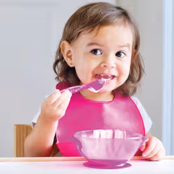 Nuby ID5419 bol 0,36 L Rond Polypropylène (PP) Multicolore 1 pièce(s) - Vue supplémentaire 2