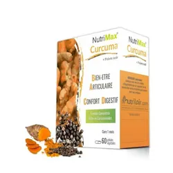 Nutrilair Nutrimax Curcuma +povre NOIR 60 Gelules