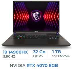 Ordinateur Portable MSI Vector 16 HX A14VGG-426MA - i9 14th
