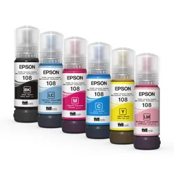 Pack Bouteille d'encre Epson EcoTank 108 d'origine pour L8050