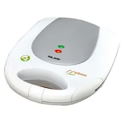 Palson 30397 gaufrier et appareil à croque-monsieur 1400 W Gris, Blanc