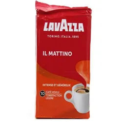 Paquet de 250 gr Café moulu LAVAZZA Il Mattino