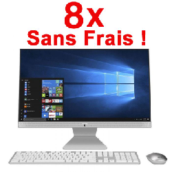PC de Bureau ALL IN ONE ASUS V241EAK I3 11è Gén 8Go 1To - Blanc