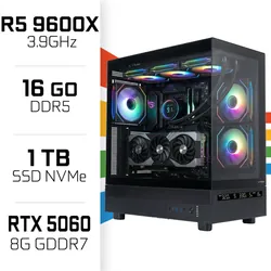 PC Gamer UltraPC Ryzen5 GEN5-III 5500 /16GB/512GB SSD/RTX3060