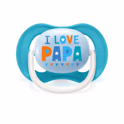 Philips SCF080/03 tétine pour bébé Sucette ultra souple Orthodontique Silicone Bleu - Vue supplémentaire 3