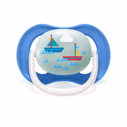 Philips SCF080/03 tétine pour bébé Sucette ultra souple Orthodontique Silicone Bleu - Vue supplémentaire 4