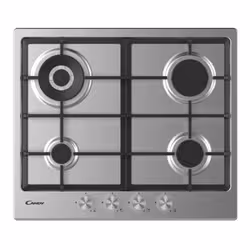 PLAQUE CANDY 60CM 4F/1F RAPIDE GRILLES FONTE INOX