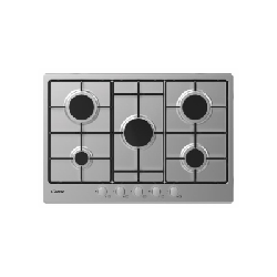 Plaque de Cuisson CANDY 5 feux 75cm (CHW7X) - Inox