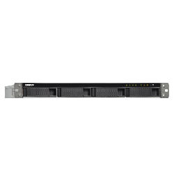 QNAP TS-432XU-RP serveur de stockage NAS Rack (1 U) Ethernet/LAN Aluminium, Noir Alpine AL-324