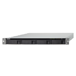 QNAP TS-432XU-RP serveur de stockage NAS Rack (1 U) Ethernet/LAN Aluminium, Noir Alpine AL-324