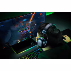Razer Blackshark V2 X Casque Avec fil Arceau Jouer Noir, Vert - Vue supplémentaire 12