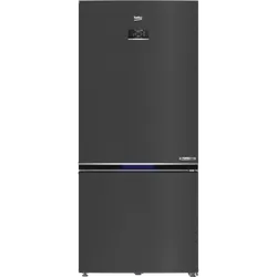 Réfrigérateur beko combine RCNE730E40SXBR 83cm inox noir