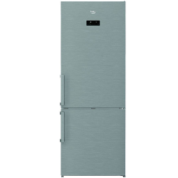 Réfrigérateur BEKO | RCNE620X avec congélateur en bas