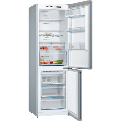 Réfrigérateur Bosch Combine 319L A+ Inox KGN36KL3M8