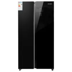 Réfrigérateur Schneider SCH-FF2-80.1 Side by Side 581 L – Miroir Noir, No Frost, Classe A