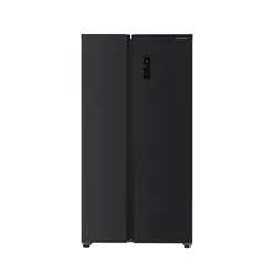 RÉFRIGÉRATEUR  SCHNEIDER SIDE BY SIDE 521L NET GRIS NOIR
