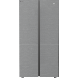 REFRIGERATEUR SIDE BY SIDE NF 670L SILVER BEKO