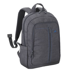 Rivacase 7560 Laptop Canvas Backpack 15.6 grey / sac à dos Gris Polyester