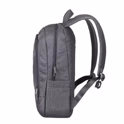 Rivacase 7560 Laptop Canvas Backpack 15.6 grey / sac à dos Gris Polyester - Vue supplémentaire 3