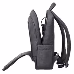 Rivacase 7560 Laptop Canvas Backpack 15.6 grey / sac à dos Gris Polyester - Vue supplémentaire 6