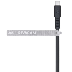 Rivacase PS6005 BK12 câble USB 2,1 m USB 2.0 USB C Noir