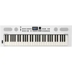 Roland GO:KEYS 5 White clavier MIDI 61 touche(s) USB/Bluetooth Blanc