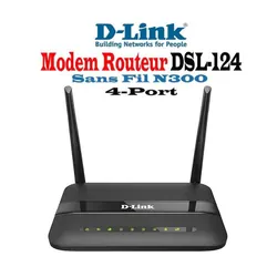 Routeur Modem sans fil N 300 ADSL2 / 2 + 11AC 300MBPS avec ports LAN 4x10 / 100 Mbps