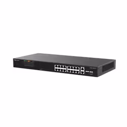 Ruijie Networks RG-ES118FGS-LP commutateur réseau Non-géré L2 Fast Ethernet (10/100) Connexion Ethernet, supportant l'alimentation via ce port (PoE) Noir - Vue supplémentaire 3