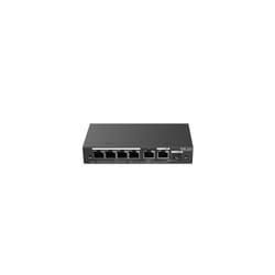 Ruijie Networks RG-ES206GS-P commutateur réseau Géré L2 Gigabit Ethernet (10/100/1000) Connexion Ethernet, supportant l'alimentation via ce port (PoE) Noir