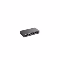 Ruijie Networks RG-ES206GS-P commutateur réseau Géré L2 Gigabit Ethernet (10/100/1000) Connexion Ethernet, supportant l'alimentation via ce port (PoE) Noir - Vue supplémentaire 3