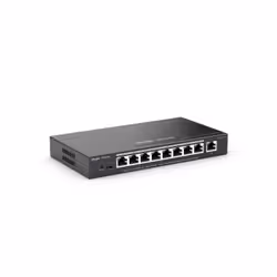 Ruijie Networks RG-ES209GC-P commutateur réseau Géré Gigabit Ethernet (10/100/1000) Connexion Ethernet, supportant l'alimentation via ce port (PoE) Noir - Vue supplémentaire 2