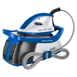 Russell Hobbs 24430-56 Centrale vapeur 2600 W 1,3 L Semelle en céramique Bleu, Blanc
