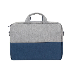 Sacoche Pour PC Portable 15.6" Rivacase 7532 / Gris Et Bleu