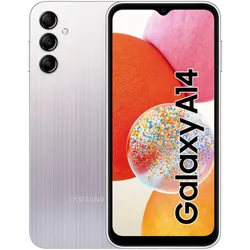 SAMSUNG Galaxy A14 4G Silver (Dual SIM | 128 GB)