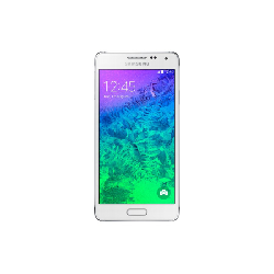 Samsung Galaxy Alpha11,9 cm (4.7") SIM unique Android 4.4.4 4G Micro-USB B 2 Go 32 Go 1860 mAh Blanc