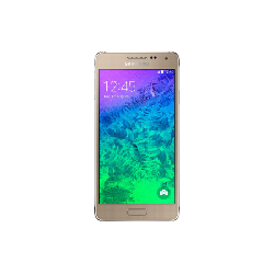 Samsung Galaxy Alpha11,9 cm (4.7") SIM unique Android 4.4.4 4G Micro-USB B 2 Go 32 Go 1860 mAh Or