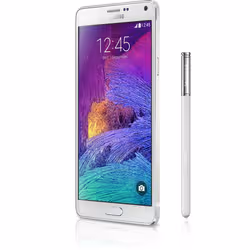 Samsung Galaxy Note 4 14,5 cm (5.7") SIM unique Android 4.4 4G Micro-USB 3 Go 32 Go 3220 mAh Blanc - Vue supplémentaire 2