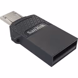SanDisk Dual Drive 64GB lecteur USB flash 64 Go USB Type-A / Micro-USB 2.0 Noir - Vue supplémentaire 3