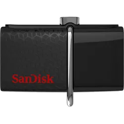 SanDisk Ultra Dual USB Drive 3.0 lecteur USB flash 16 Go USB Type-A / Micro-USB 3.2 Gen 1 (3.1 Gen 1) Noir