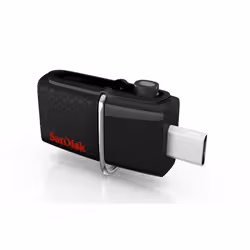SanDisk Ultra Dual USB Drive 3.0 lecteur USB flash 16 Go USB Type-A / Micro-USB 3.2 Gen 1 (3.1 Gen 1) Noir - Vue supplémentaire 2