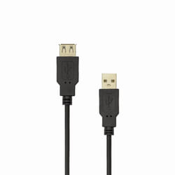 SBOX USB-1025/R câble USB USB 2.0 5 m USB A Noir