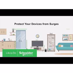 Schneider Electric LS600-FR protection surtension Noir 3 sortie(s) CA 230 V - Vue supplémentaire 5